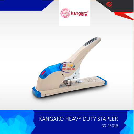 Gadget Home & Living KANGARO DS 23S15 FL Heavy Duty Staplers Soft Grip Handle Enfield-bd.com