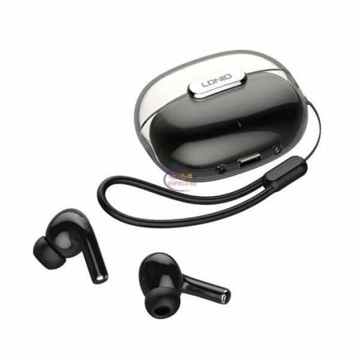 LDNIO T02 Wireless Stereo BT Earbud In-Ear Earphone | Black Earphones / Headset