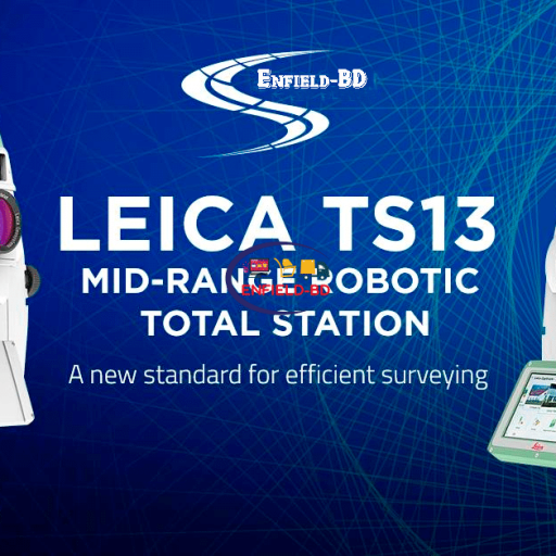 Industrial And Scientific Leica TS13 Full Robotic Total Station Mid-range Total Station | Switzerland Enfield-bd.com