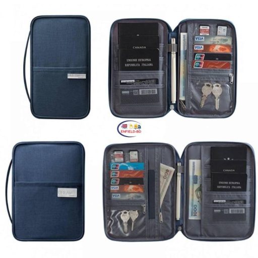 Multi-functional Travel Passport Wallet Enfield-bd.com