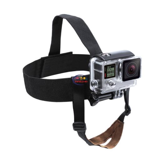 Enfield-bd.com Gadget Nylon Head Strap for GoPro Hero 7 6 5 4 Session SJCAM Yi Lite 4K+ Camera with Chin Belt Mount Strap For Go Pro 7 Accessory