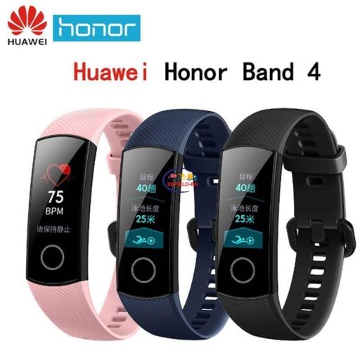 Enfield-bd.com Gadget Original Huawei Honor Band 4 / Running Smart Wristband Amoled Color 0.95″ Touchscreen Swim Posture Detect Heart Rate Sleep Snap