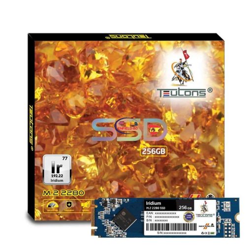 Enfield-bd.com Computer Accessories & Peripherals Original TEUTONS SSD 256GB IRIDIUM 2280 M.2