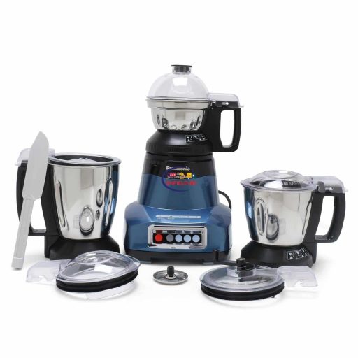Panasonic MX-AE375 Mixer Grinder Super Monster 7-in-1 | Blue Kitchen & Dining