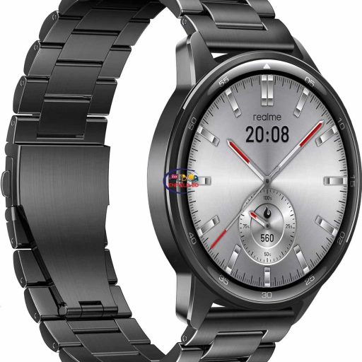 eNField-BD.COM Realme Watch S2 1.43″ AMOLED AI Voice 20-Day Battery Life | Gray Smart Watch
