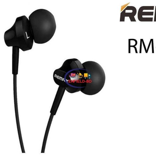 Gadget Earphones / Headset Remax RM-501 Earphone Stereo Headset Metal Body Music Control With Mic Enfield-bd.com