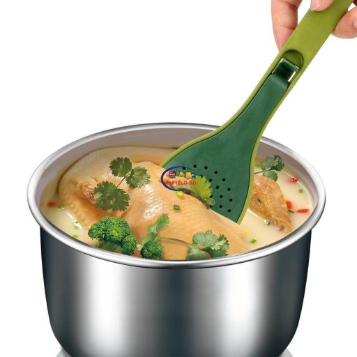 Enfield-bd.com Health & Household Kitchen & Dining Spice Packet Filter Spoon Long Handle Soup Spoon Flavor Box Condiment Boiled Soup Tool Cooking Scoop Kitchen Flatware Dinner