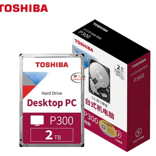 Storage/hard Drive TOSHIBA P300 2TB 3.5-inch SATA 5400rpm Desktop HDD Enfield-bd.com