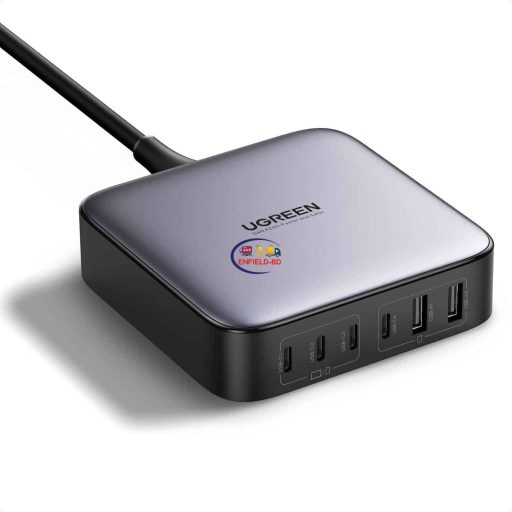 eNField-BD.COM UGREEN Nexode CD271 200W GaN 6-Port USB-C Desktop Charger | 40914 Charger & Adapter