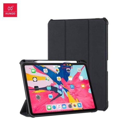 Enfield-bd.com Gadget Cases & Screen Protector Xundd Protective Tablet Case For iPad 10.2 Case Leather Anti-Drop Magnetic Pencil Holder Silicone Cover Airbag Shockproof Cover