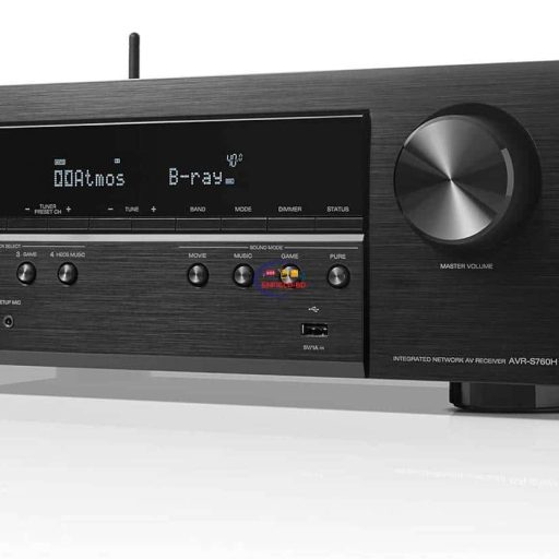 Denon S760H AVR- 7.2 Ch. 75W 8K AV Receiver Built-in HEOS Alexa Voice Control Gadget