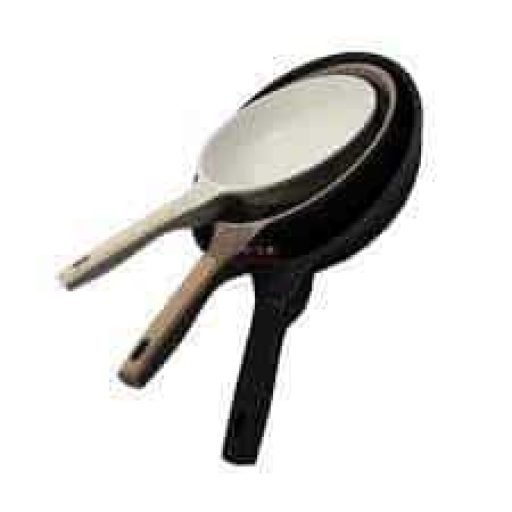 FESSLE Marble Induction Bottom Fry Pan – Set of 3pcs Kitchen & Dining
